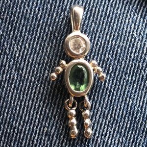 🌟Sterling Silver Person Pendant